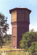 Поселок Вохтога. Водонапорная башня на железнодорожной станции.